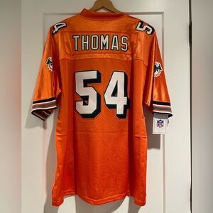 ZACH THOMAS MIAMI DOLPHINS HALL OF FAMER #54 MEN’S FOOTBALL JERSEY